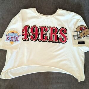 Pro Standard 49ers NFL Crop Tee